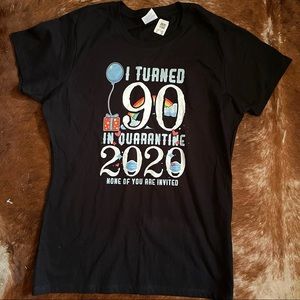 Women’s black Pandemic Birthday Shirt